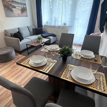 Nordlicht Mit Balkon Und Smart-tv * Rostock