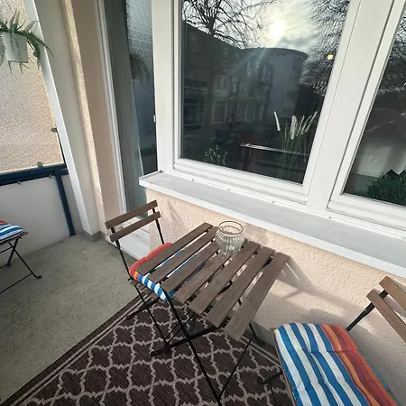 Nordlicht Mit Balkon Und Smart-tv Appartement Rostock