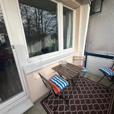 Apartment Nordlicht Mit Balkon Und Smart-tv Rostock