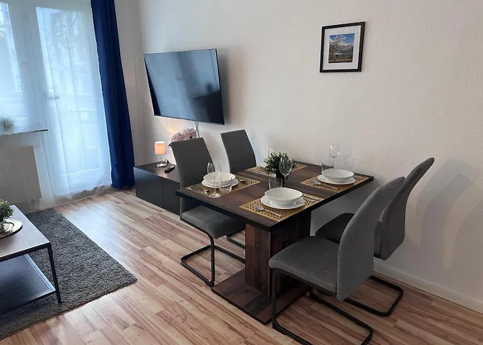 Nordlicht Mit Balkon Und Smart-tv アパート *